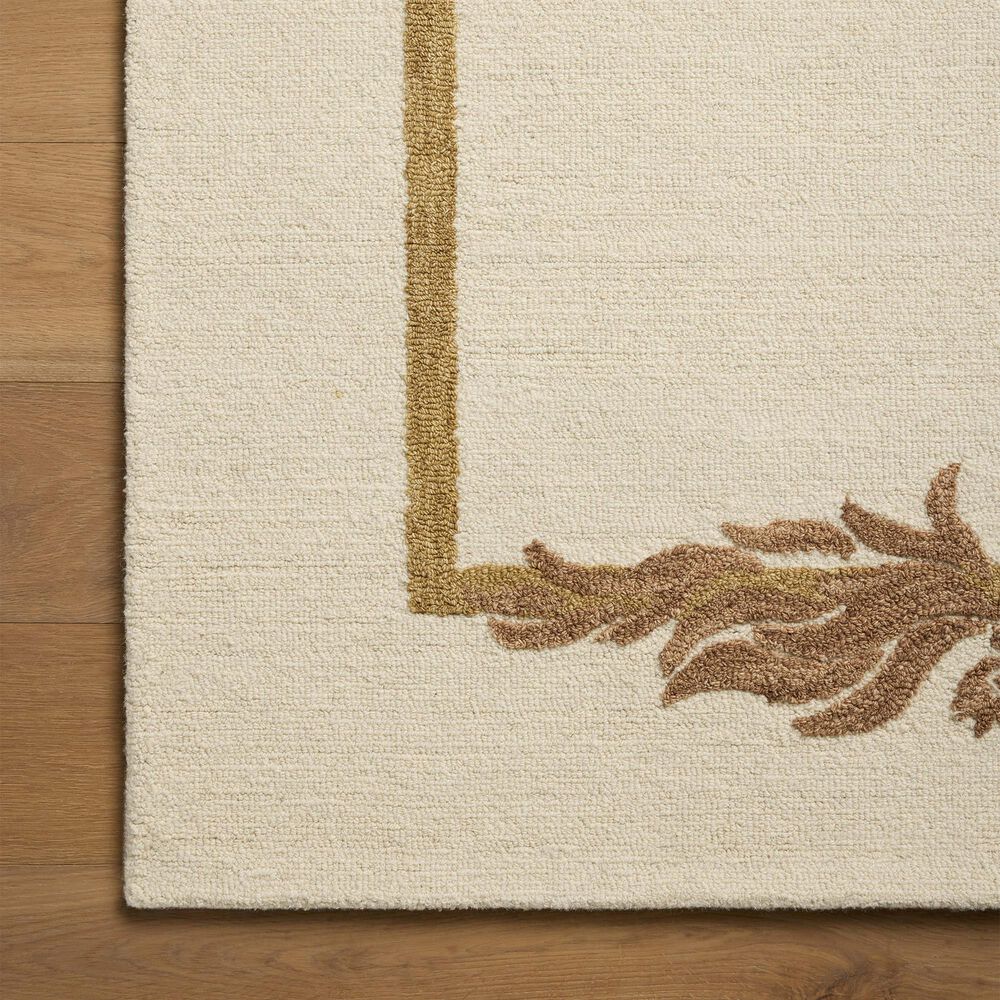 Loloi Romi Ivory and Spice 8'6" x 11'6" Area Rug, , large