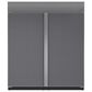 Sub Zero Dual Instal Kit with 72" Grille Frame in Stainless Steel, , large