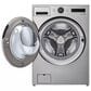 LG 4.5 Cu. Ft. Washer and 7.4 Cu. Ft. Electric Dryer in Gray , , large