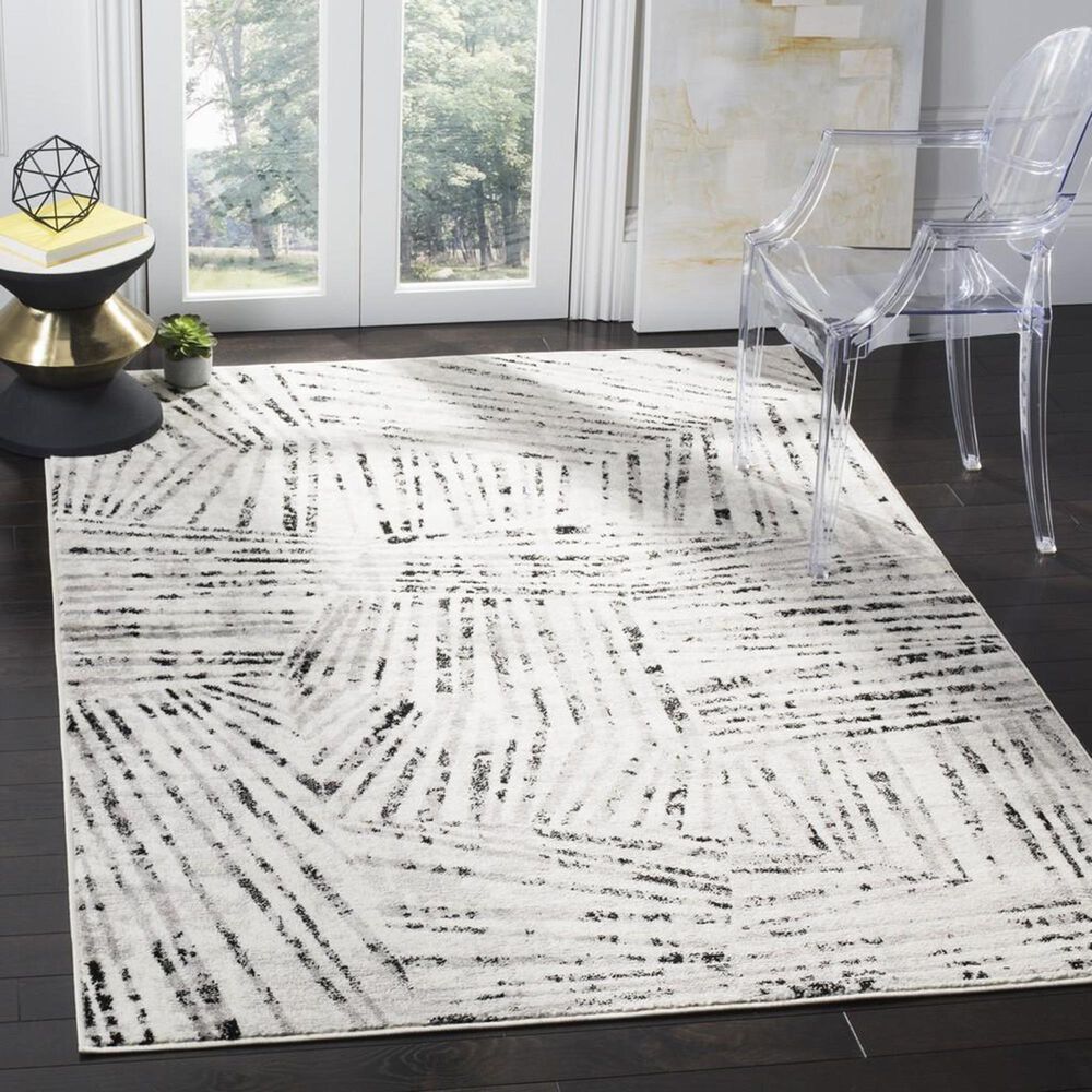 Safavieh Skyler SKY191K 4&#39; x 6&#39; Gray and Ivory Area Rug, , large
