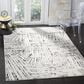 Safavieh Skyler SKY191K 4" x 6" Gray and Ivory Area Rug, , large