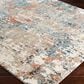 Surya Pune Deep Teal, Sky Blue, Light Beige, Tan, Dark Brown and Burnt Orange 8"10" x 12"4" Area Rug, , large