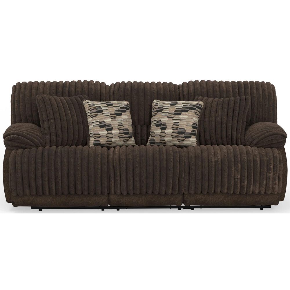 Hartsfield Hollifield Power Reclining Sofa in Chocolate, , large