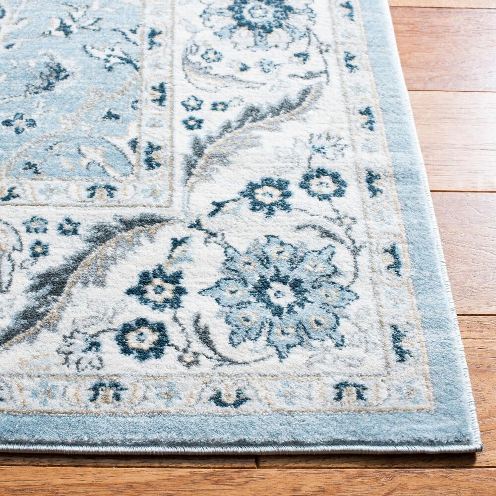 Safavieh Isabella  4&#39; x 6&#39; Light Blue and Cream Area Rug, , large