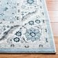 Safavieh Isabella 4" x 6" Light Blue and Cream Area Rug, , large
