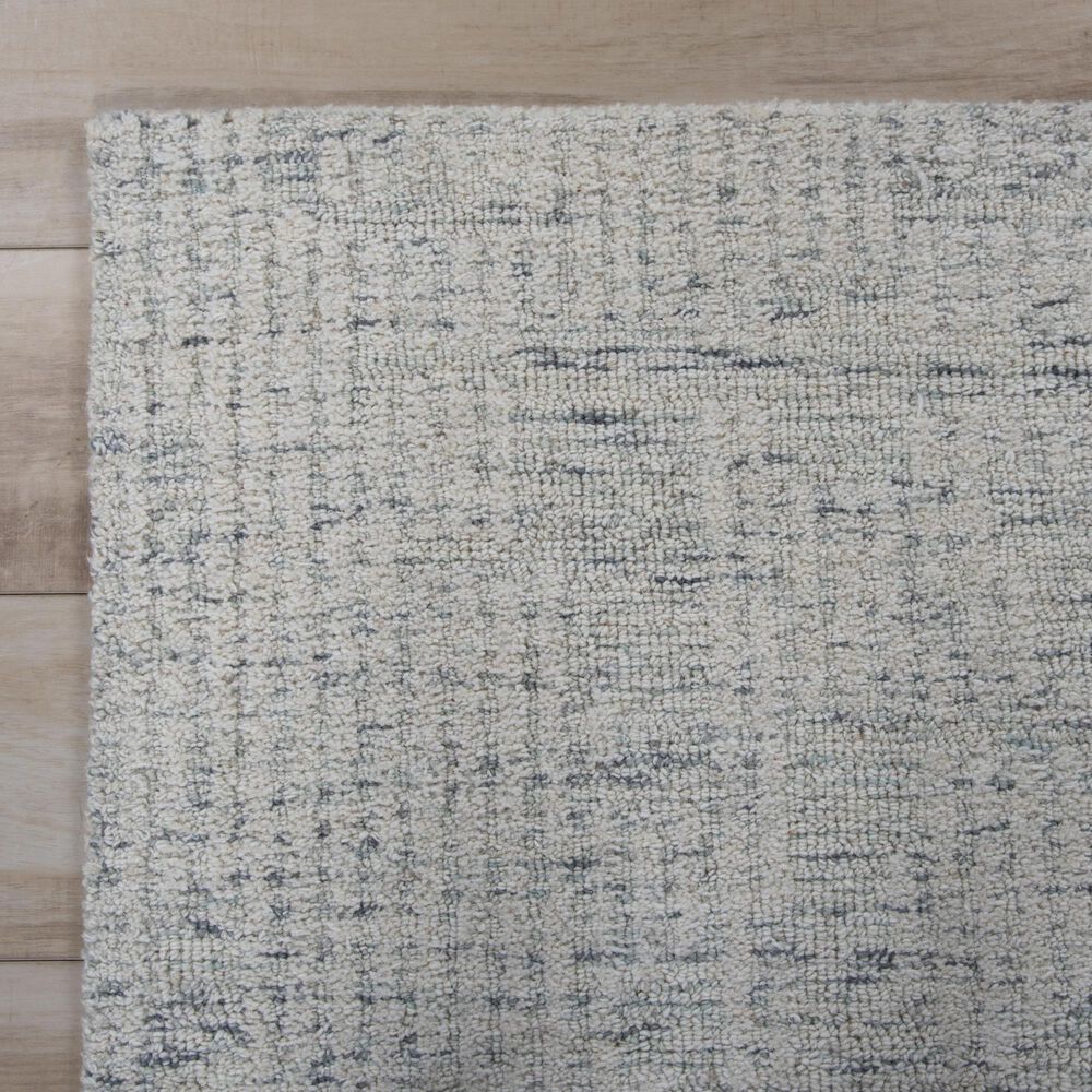 RIZZY Willow Blue, Ivory and Light Blue 2'6" x 8' Runner, , large