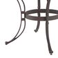 Homestyles Sanibel 5-Piece 48" Dining Set with Swivel Chairs in Brown, , large