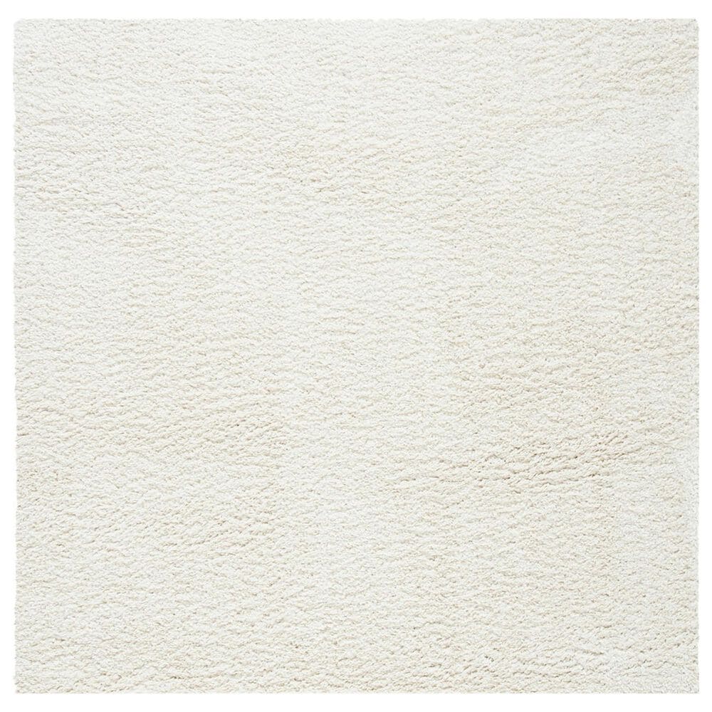 Safavieh August Shag AUG900C 4" Square Ivory Area Rug, , large