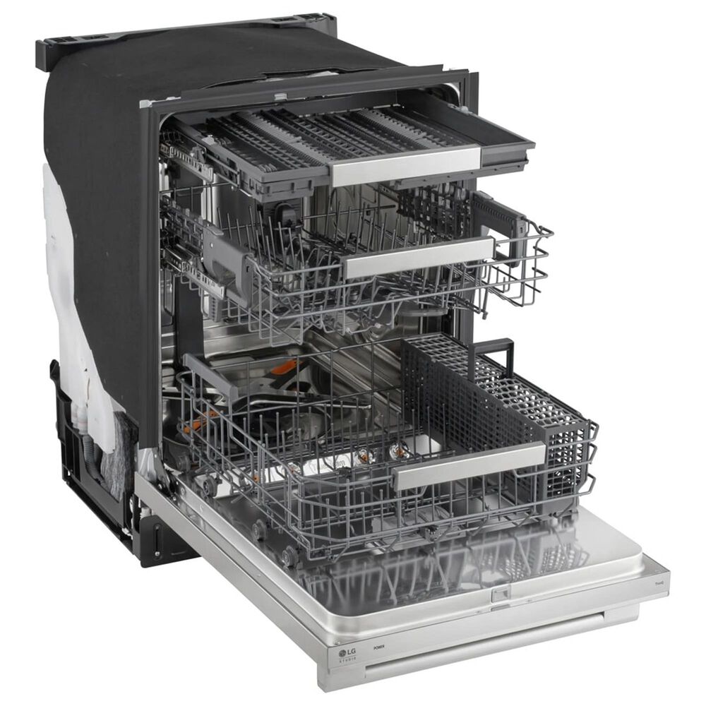 LG Studio 24&quot; Built-In Dishwasher with TrueSteam and Dynamic Heat Dry in Stainless Steel, , large
