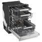 LG Studio 24" Built-In Dishwasher with TrueSteam and Dynamic Heat Dry in Stainless Steel, , large