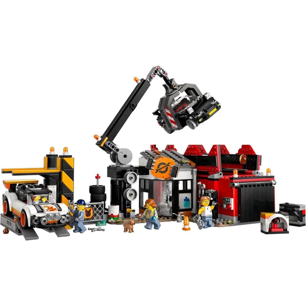 LEGO City Scrapyard with Cars, , large