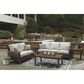 Ashley Paradise Trail Sofa in Medium Brown, , large