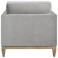 Jennifer Taylor Home Knox Arm Chair in Opal Grey Velvet, , large