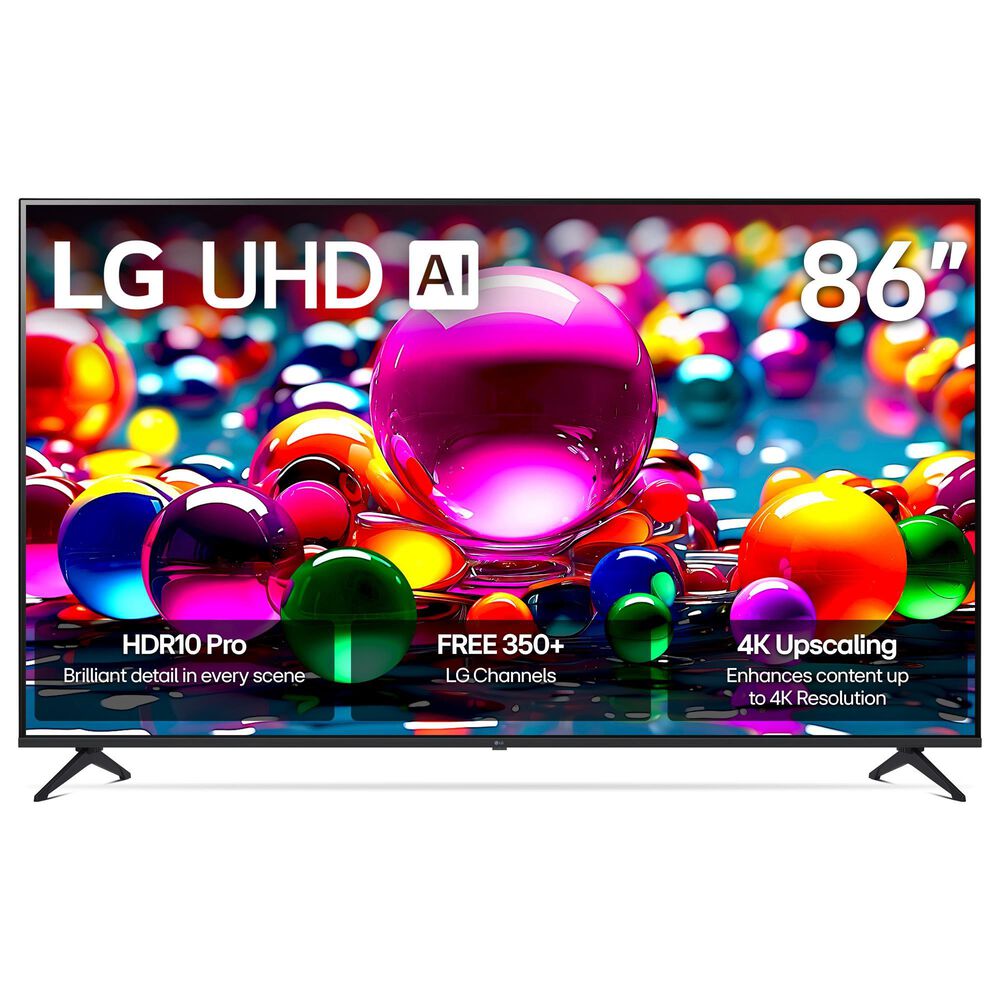 LG 86" Class UA7700 Series 4K Ultra HD in Black - Smart TV, , large