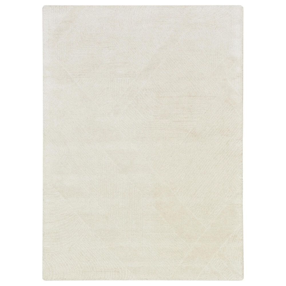 Nourison Pure Patterns Ivory 5"3" x 7"3" Area Rug, , large