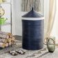 Safavieh Wellington Storage Hamper with Liner in Navy, , large