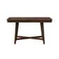 Bernards Furniture Dorval 6-Piece Rectangular Dining Set in Walnut, , large