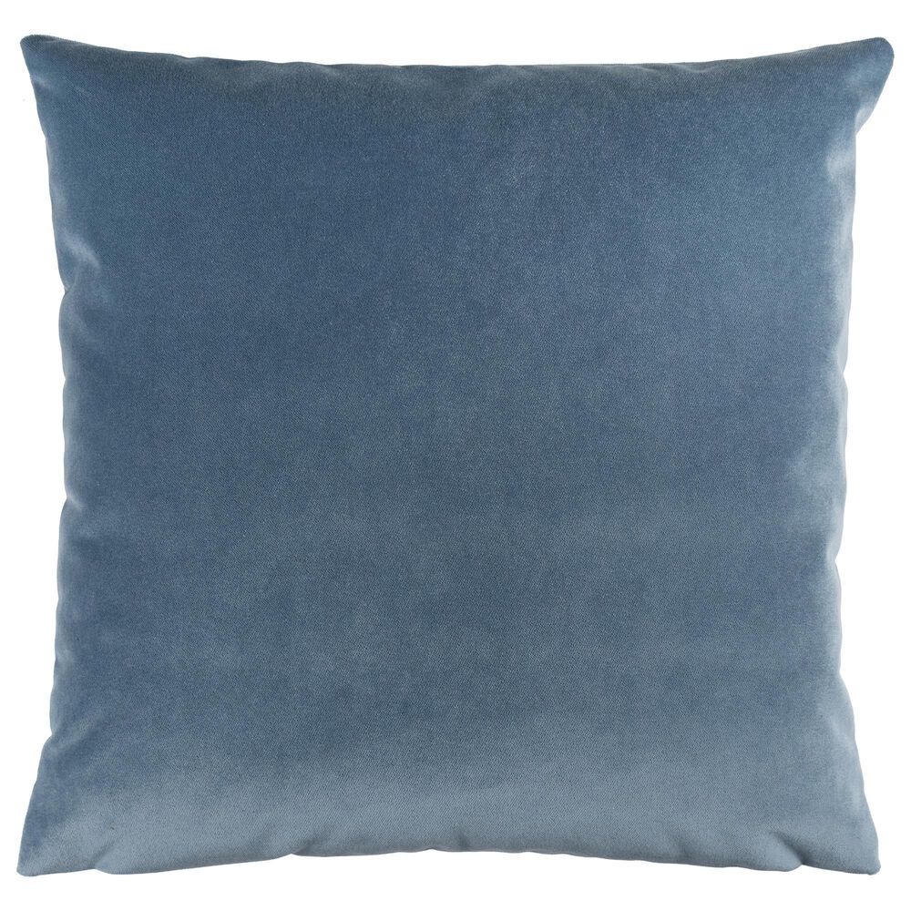 Valdese Weavers Banks 20" x 20" Throw Pillow in Steel, , large