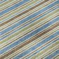 Dalyn Rug Company Soft Essentials Striped Blue 2"3" x 7"6" Indoor/Outdoor Runner, , large