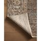 Loloi Heritage 4" x 6" Mocha and Denim Area Rug, , large