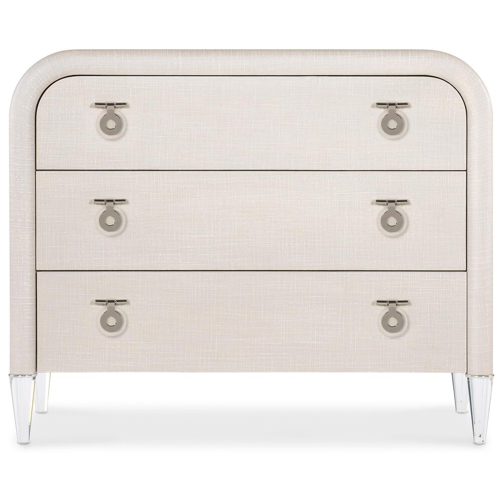 Hooker Furniture Melange 3-Drawer Accent Chest in Clear, , large