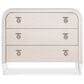 Hooker Furniture Melange 3-Drawer Accent Chest in Clear, , large