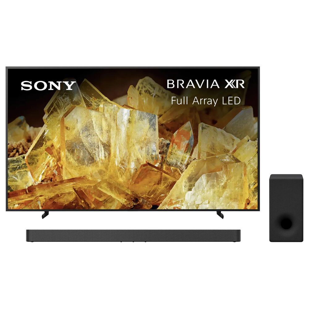 Sony *65" 4K LED TV w/Soundbar Sys, , large