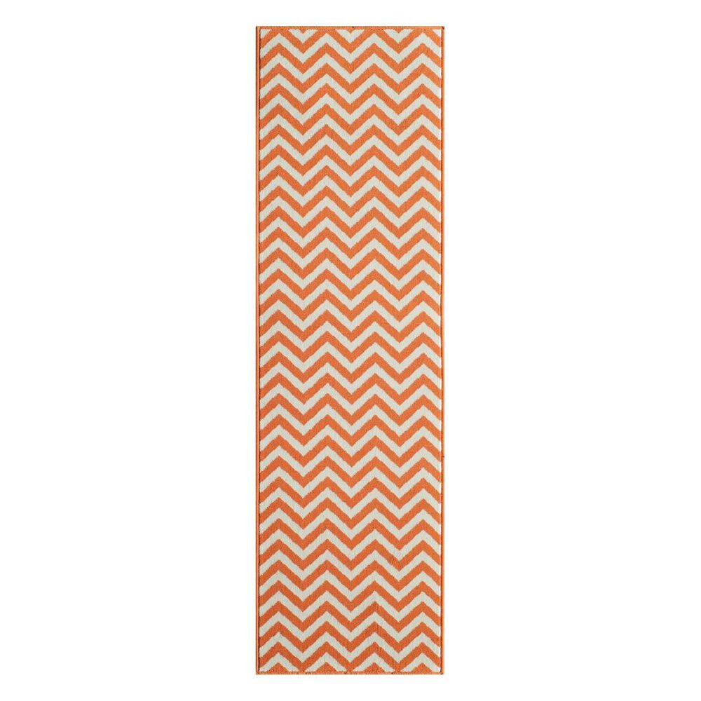 Momeni Baja BAJ-9 2'3" x 7'6" Orange Runner, , large