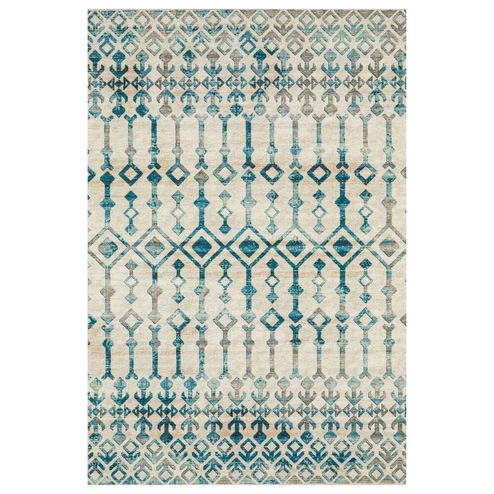 Dalyn Rug Company Brisbane Southwestern 3" x 5" Linen Area Rug, , large