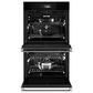 JennAir Noir 30" Smart Double Wall Oven with MultiMode and Six Racks in Stainless Steel, , large