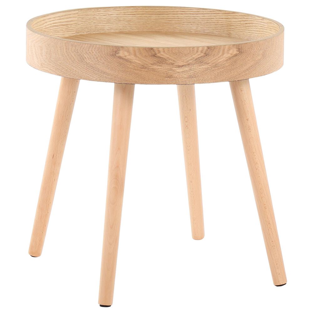Lumisource Pebble Side Table in Natural &#40;Set of 2&#41;, , large