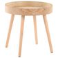 Lumisource Pebble Side Table in Natural (Set of 2), , large