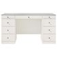 Crown Mark Avery Vanity Set with Stool in White, , large