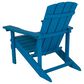 Flash Furniture Charlestown 3-Piece Adirondack Set in Blue, , large