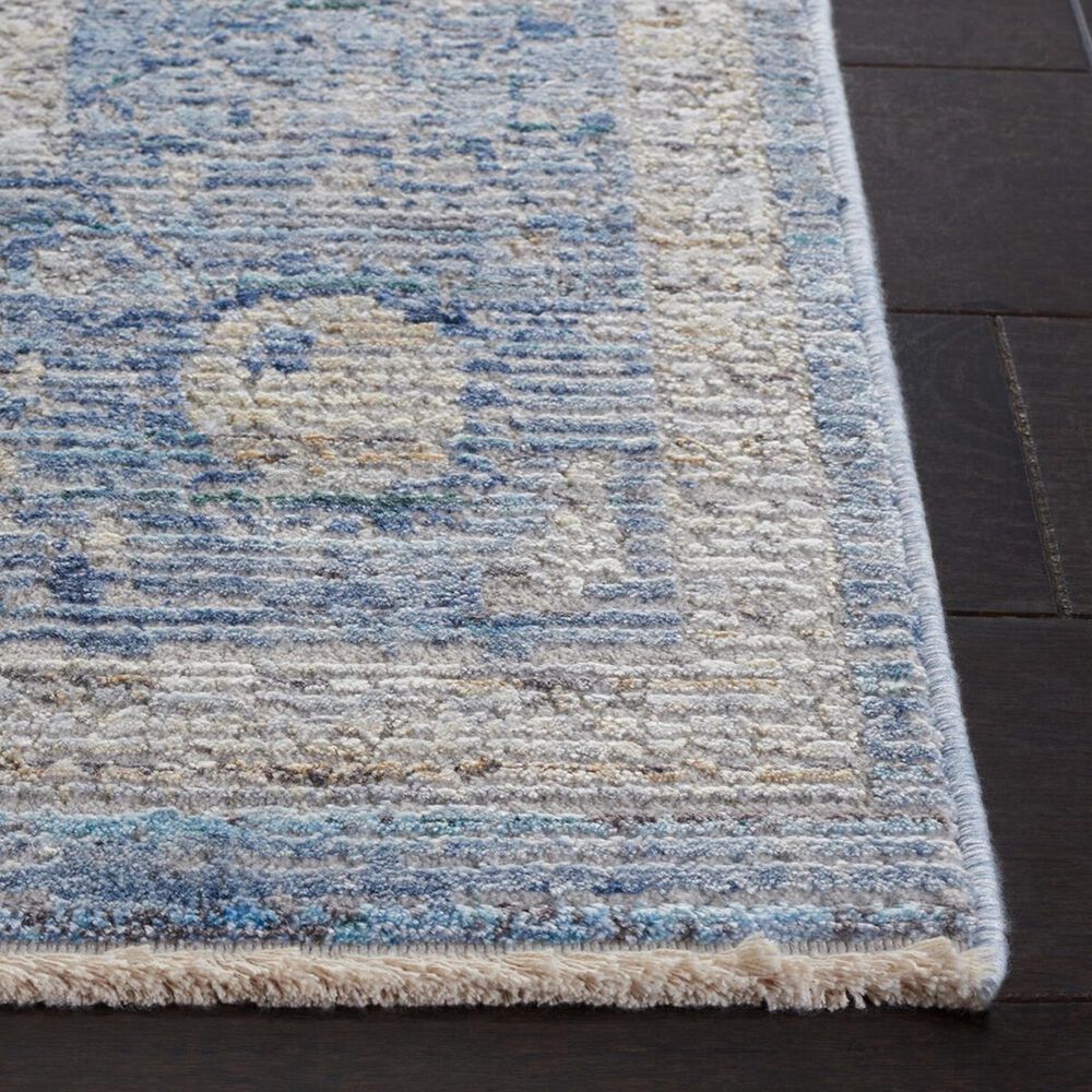 Safavieh Dream DRM402J 2&#39; x 8&#39; Grey and Turquoise Runner, , large