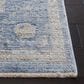 Safavieh Dream DRM402J 2" x 8" Grey and Turquoise Runner, , large