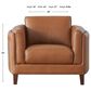 Hydeline Pacer Accent Chair in Nutmeg Brown, , large