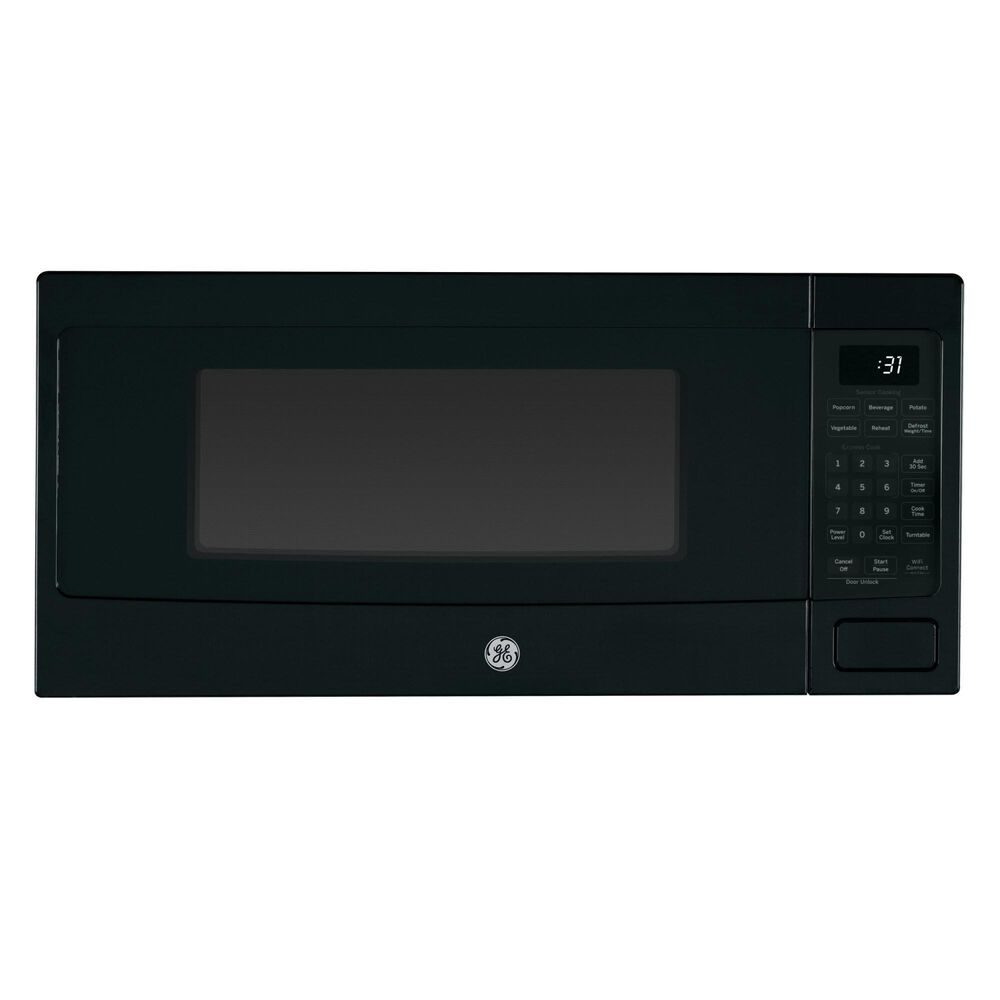 GE Profile 1.1 Cu. Ft. Countertop Microwave Oven in Black, , large