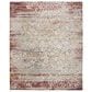 Safavieh Aria ARA156R 9" x 12" Red and Creme Area Rug, , large