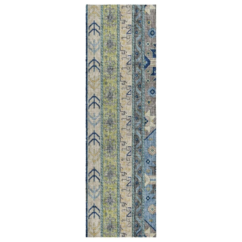 Dalyn Rug Company Lorenzo LN3 Navy 2"3" x 7"6" Runner, , large