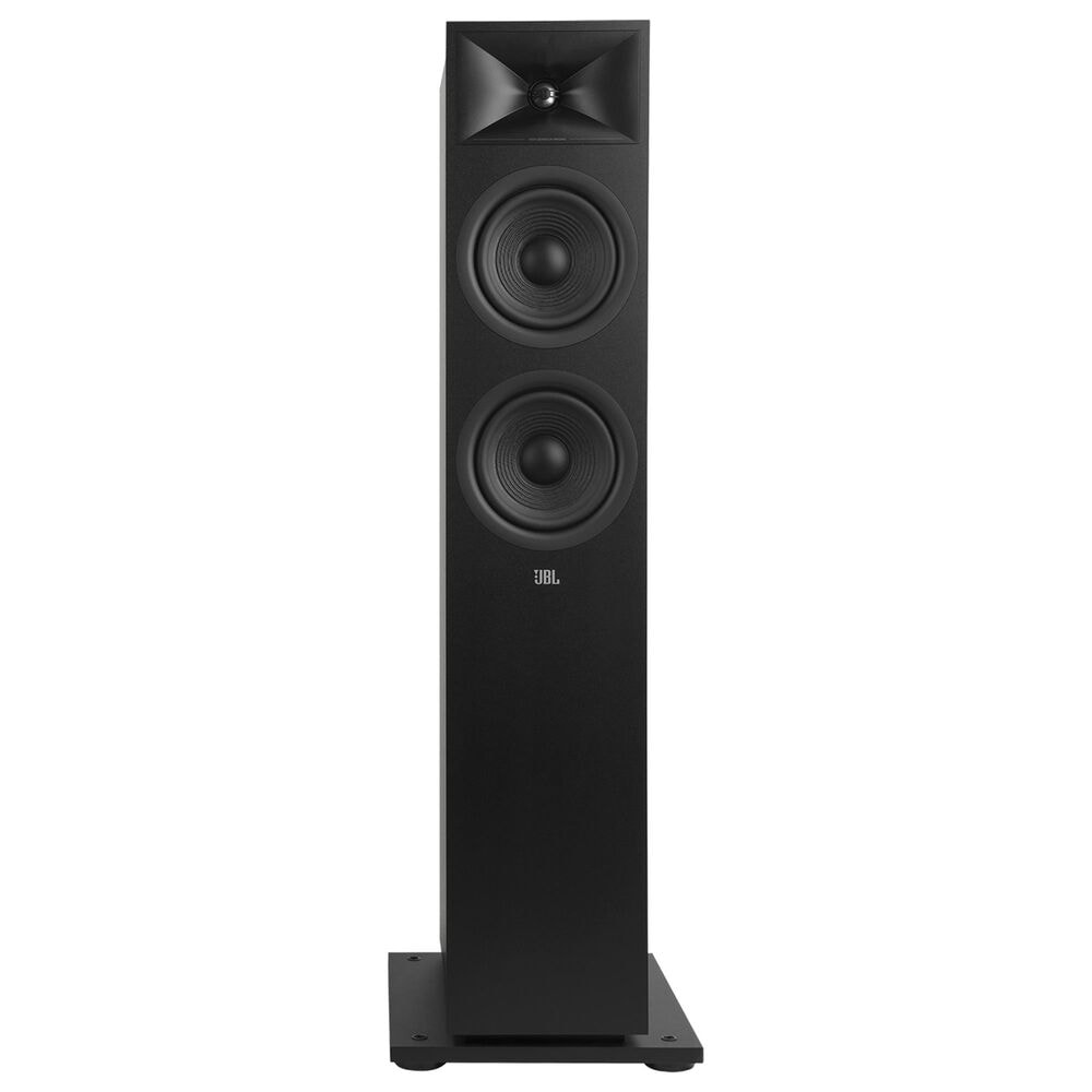 JBL 6.5 Floorstanding Loudspeaker + 4.5 Center Channel Loudspeaker + 4.5 Bookshelf Loudspeaker + 10&quot; Powered Subwoofer in Espresso + 5.2 Channel AV 8K Receiver in Black, , large