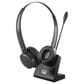 Adesso Stereo Bluetooth Headset with Microphone and Charging Dock in Black, , large