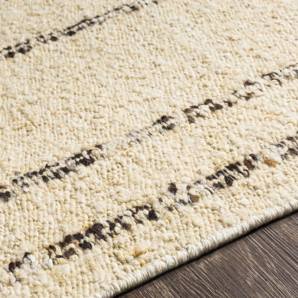 Surya Machu Picchu 2&#39;6&quot; x 8&#39; Cream, Ivory, Dark Brown, Charcoal, Black and Light Gray Runner, , large