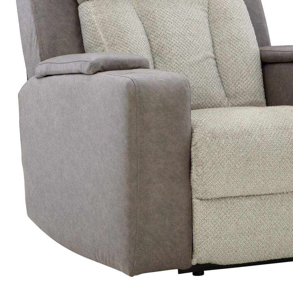 Ashley WhipLash Power Recliner with Adjustable Headrest in Sisal, , large