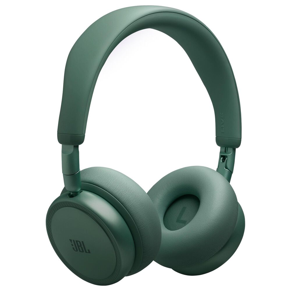 JBL Live Series Wireless Noise-Canceling On-Ear Headphones in Green, , large