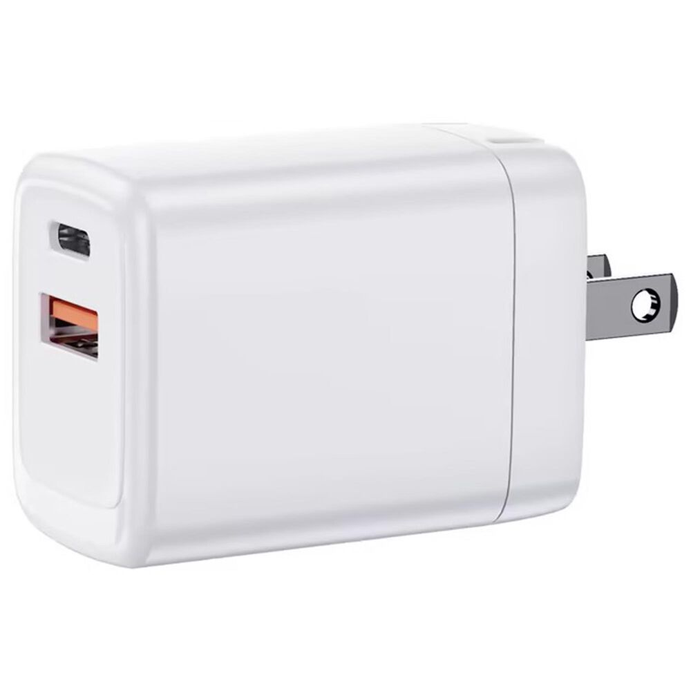 POM Gear 45W 2-Port Wall Charger - Type-C & USB-A - Hard Box, , large