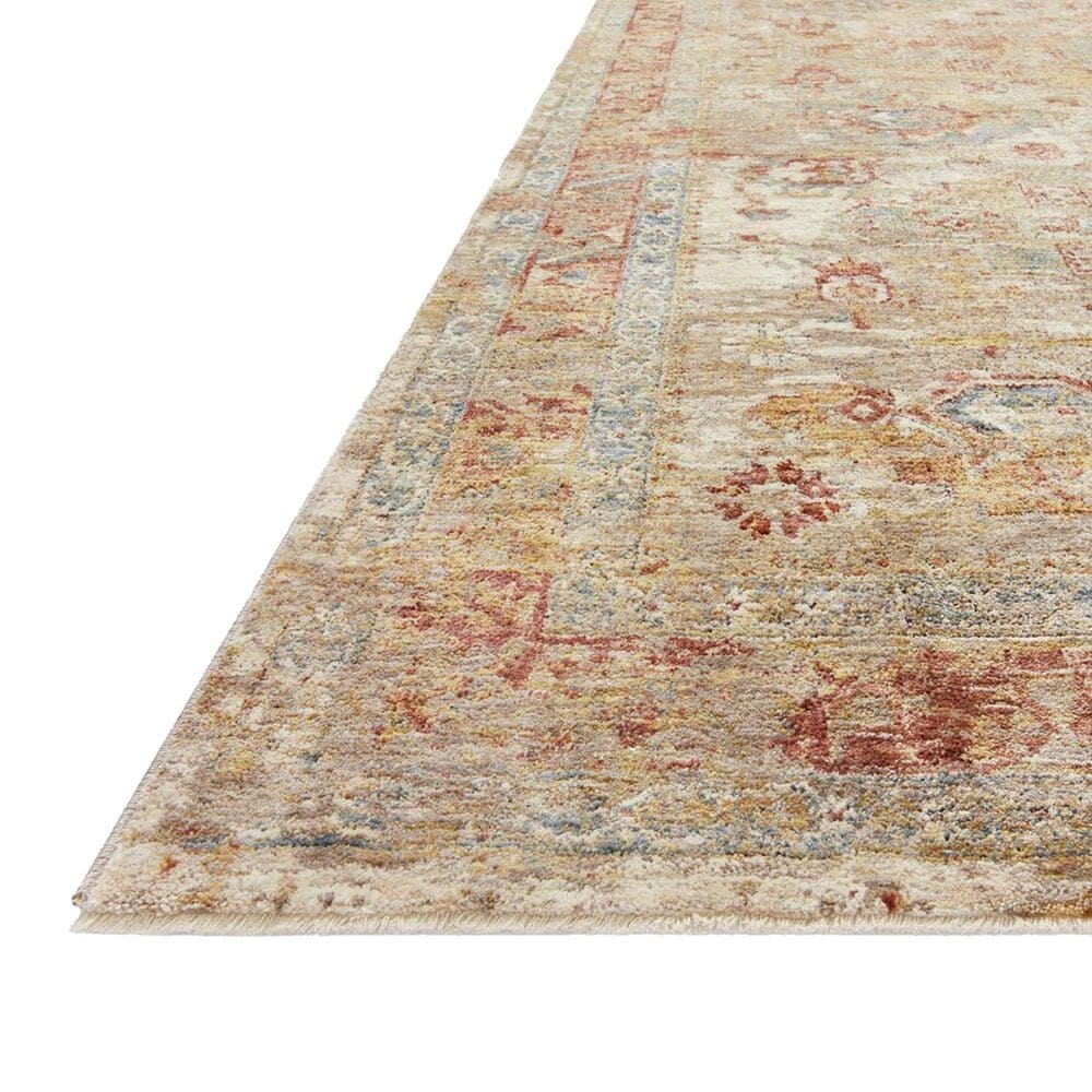 Loloi Gaia 6&#39;6&quot; x 9&#39;10&quot; Gold and Taupe Area Rug, , large
