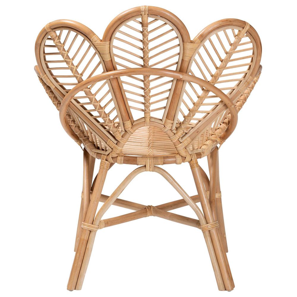 Baxton Studio Eliava Accent Chair in Natural Brown, , large