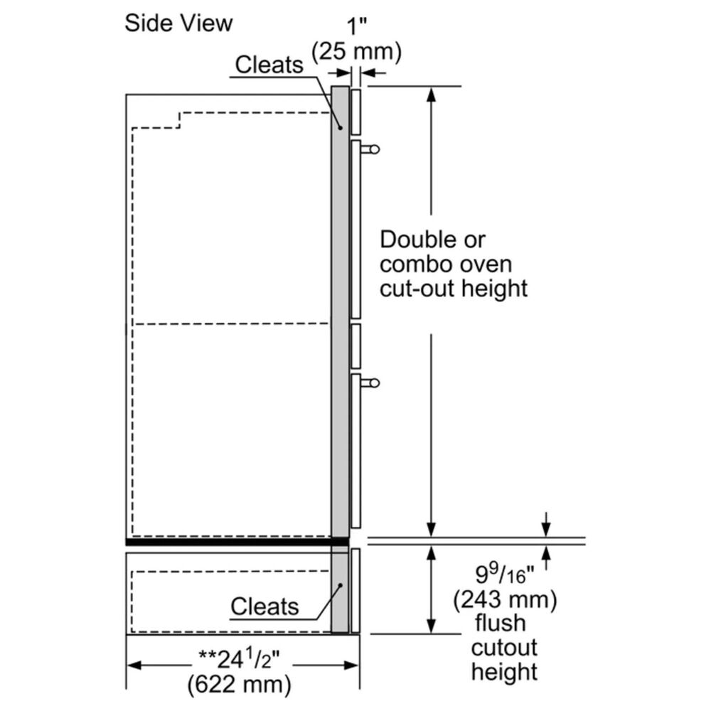 Thermador 30" Double Electric Wall Oven with Convection in Stainless