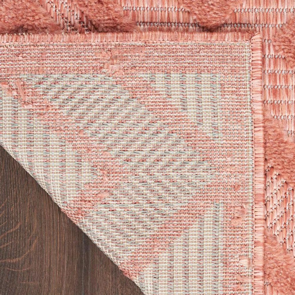 Nourison Versatile 2&#39; x 4&#39; Coral and Orange Indoor/Outdoor Area Rug, , large
